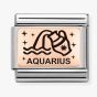 Nomination CLASSIC Composable Plates Aquarius Charm 430112/11