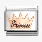 Nomination CLASSIC Rose Gold Princess Crown Charm 430202/34