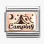 Nomination CLASSIC Rose Gold Camping Charm 430111/21