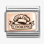 Nomination CLASSIC Rose Gold Cooking Charm 430111/25