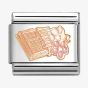 Nomination CLASSIC Rose Gold Book Charm 430202/23