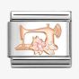 Nomination CLASSIC Rose Gold Sewing Machine Charm 430202/28