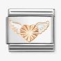 Nomination Classic Symbols Winged Heart Charm 430202/46 *