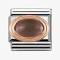 Nomination CLASSIC Rose Gold Smoky Quartz Charm 430501/29