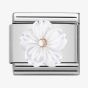 Nomination CLASSIC Rose Gold Mother Of Pearl Flower Charm 430510/02