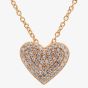 Crislu Simply Pavé Heart Necklace 8010442N16CZ