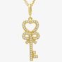 Crislu 'Keys to the Kingdom' Necklace 3010444N16CZ