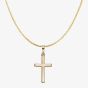 9ct Yellow Gold Medium Cross Pendant GP2108 GN141