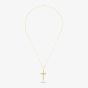 9ct Yellow Gold Large Crucifix Pendant 1.64.0063