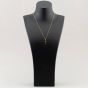 9ct Plain Cross Pendant and Necklace CR243/CN02518