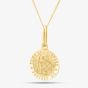 9ct Yellow Gold St Christopher Necklace 1.61.7609