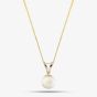 9ct Yellow Gold Akoya Pearl Pendant Necklace PNZ106CM