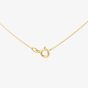 9ct Yellow Gold Cubic Zirconia Celtic Knot Pendant Necklace 1.69.3844