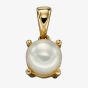 9ct Yellow Gold Freshwater Pearl June Birthstone Loose Pendant GP2193
