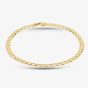 9ct Yellow Gold 8.5 Inch Curb Chain Bracelet HC100-8.5