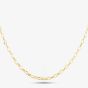 9ct Yellow Gold 20 Inch Oval Belcher Chain HOB100-20
