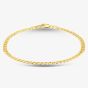 9ct Yellow Gold Curb Bracelet SUFC-340-9Y