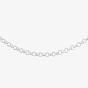 9ct White Gold 18 Inch Belcher Chain SRBP-170-9W-18