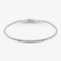 9ct White Gold 7.5 Inch Box Chain Bracelet HBFB-250-9W-7.5