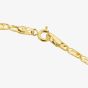 9ct Yellow Gold 7 Inch Oval Link Chain Bracelet BBE020Y