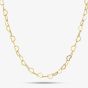 9ct Yellow Gold 16-18 Inch Open Heart Chain HMHC-500-9Y-EX/16-18