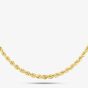 9ct Yellow Gold 16 Inch Rope Chain HLRP-220-9Y-16