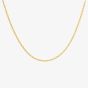 9ct Yellow Gold Diamond Cut Twist Curb Chain 1.13.0463