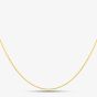 9ct Yellow Gold 18-Inch Square Trace Necklace CN754-18