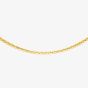 9ct Yellow Gold 18-Inch Square Trace Necklace CN754-18