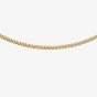 9ct Yellow Gold Diamond Cut Curb Chain 1.13.0033