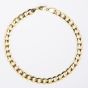 9ct Yellow Gold 8.5 Inch Curb Chain Bracelet D152306WB