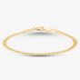 9ct Yellow Gold 8.5 Inch Flat Curb Chain Bracelet SUFC-440-9Y-8.5