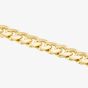 9ct Yellow Gold 8.75 Inch Cuban Link Curb Chain Bracelet CB050-8.75