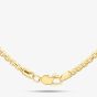 9ct Yellow Gold 18 Inch Diamond Cut Belcher Chain Necklace SQB050-18