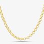 9ct Yellow Gold 18 or 20 Inch Round Belcher Chain HRB130
