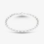 9c White Gold Round Belcher Bracelet 5.24.3551