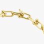 9ct Yellow Gold 7.5 Inch Fancy Bar Ball Chain Bracelet HBGT-850-9Y-7.5