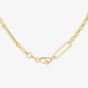 9ct Yellow Gold 18 Inch Albert Figaro Chain HFTC-420-9Y-18