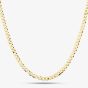 9ct Yellow Gold 24 Inch Flat Curb Chain SUFC-340-9Y-24