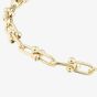 9ct Yellow Gold 7.5 Inch Fancy Ball Bar Chain Bracelet HTLC-600-9Y-7.5
