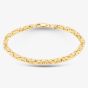 9ct Yellow Gold 7.5 Inch Byzantine Chain Bracelet 1.29.9092