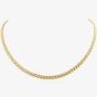 9ct Yellow Gold 17 Inch Three-Row Bead Necklace CN970-17