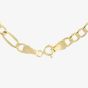 9ct Yellow Gold 20 Inch Hollow Figaro Chain HF080-20