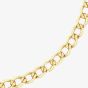 9ct 3.9mm Diamond Cut Flat Curb Chain 1.13.114