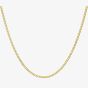 9ct Yellow Gold Flat Curb Chain UFC70