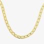 9ct Yellow Gold 20 Inch Anchor Curb Chain HRBPE120