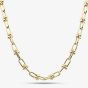 9ct Yellow Gold 18 Inch Fancy Ball Bar Chain HTLC-600-9Y-18