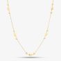 9ct Yellow Gold Multi Circle Chain Necklace CN563-17