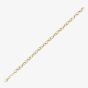 9ct Yellow Gold Infinity Link Bracelet BR521-07
