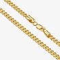 9ct Yellow Gold 26 Inch Spiga Chain FRANCO 80